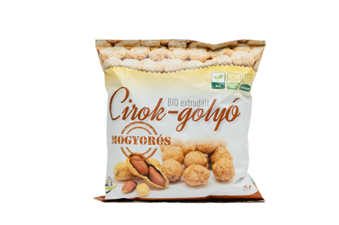 Agroszemek Bio extrudált cirok-golyó mogyorós