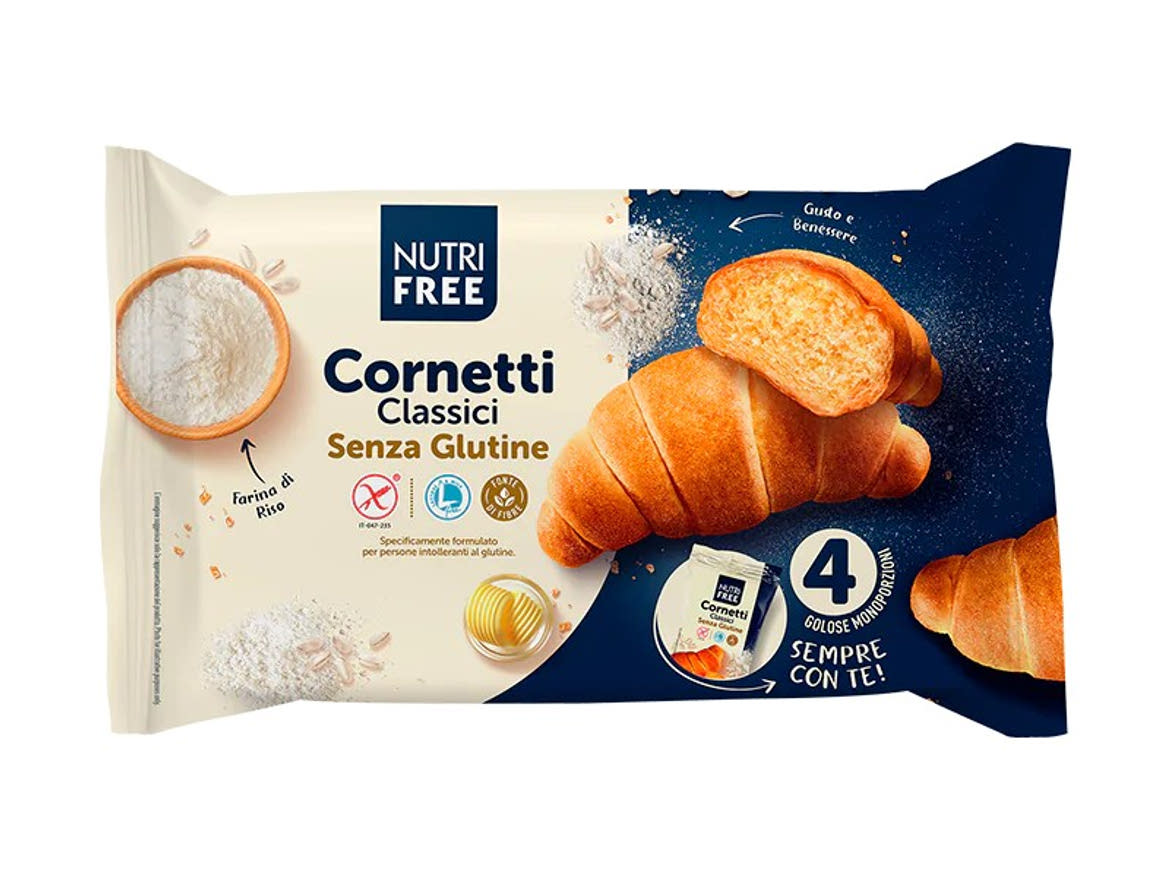 Nutri Free gluténmentes klasszikus töltetlen croissant