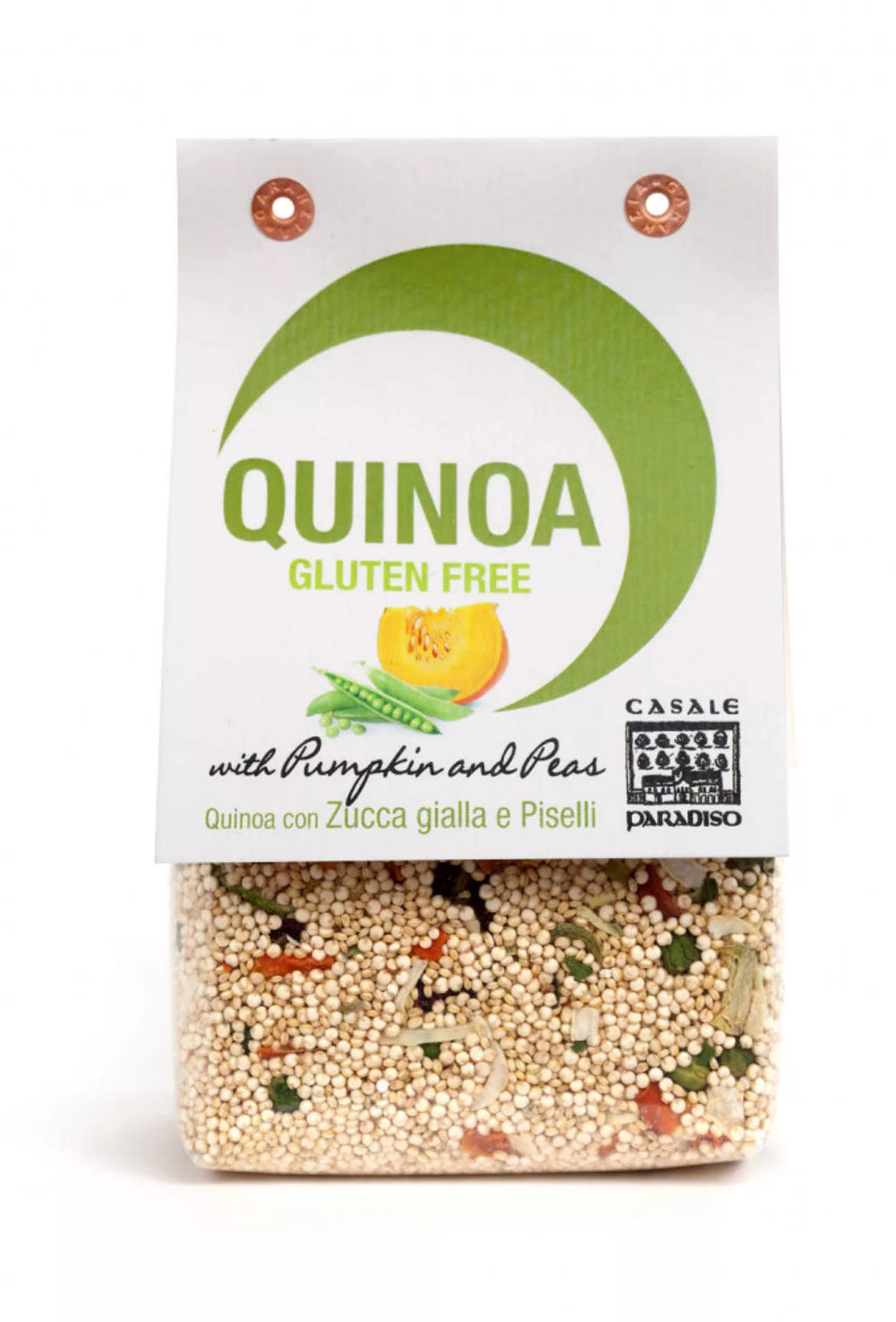 Casale Paradiso gluténmentes quinoa tökkel és borsóval