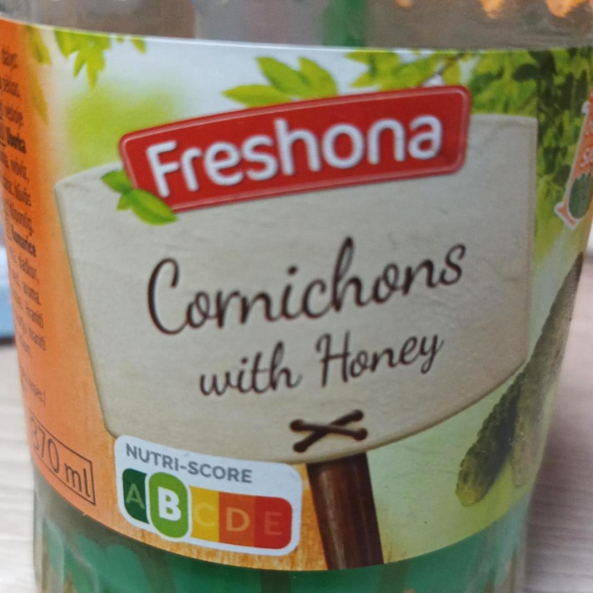 Freshona Cornichons uborka mézes