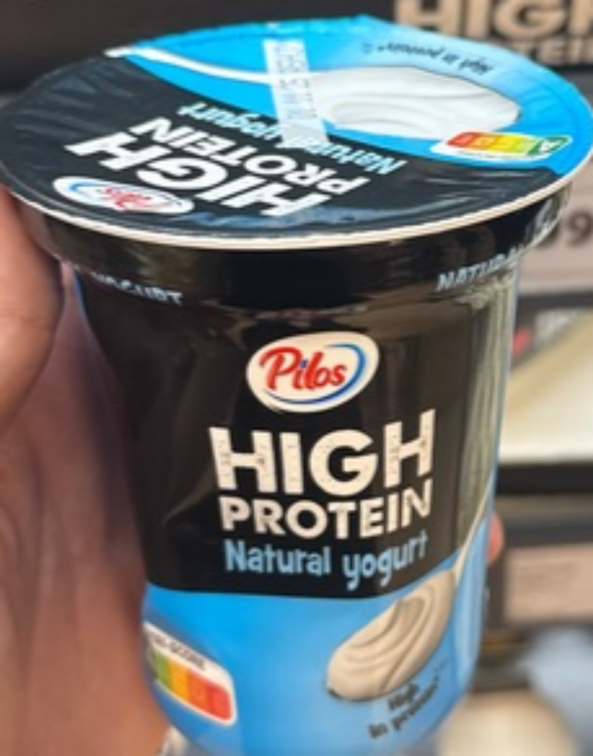 Pilos High Protein joghurt natúr