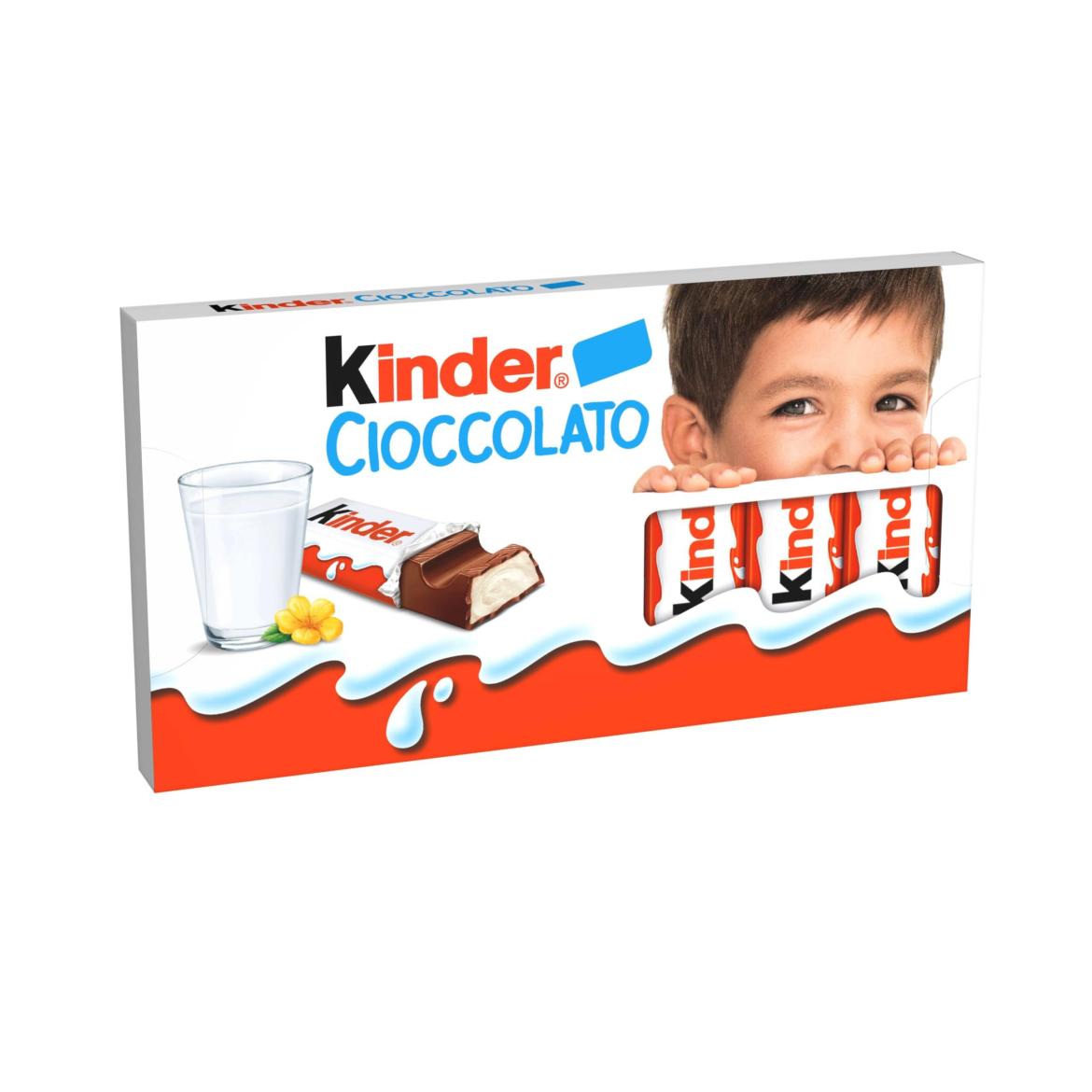 Kinder Chocolate tejcsokoládé szelet tejes krémmel töltve