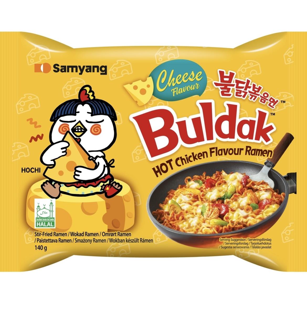 Buldak ramen instant tészta sajtos