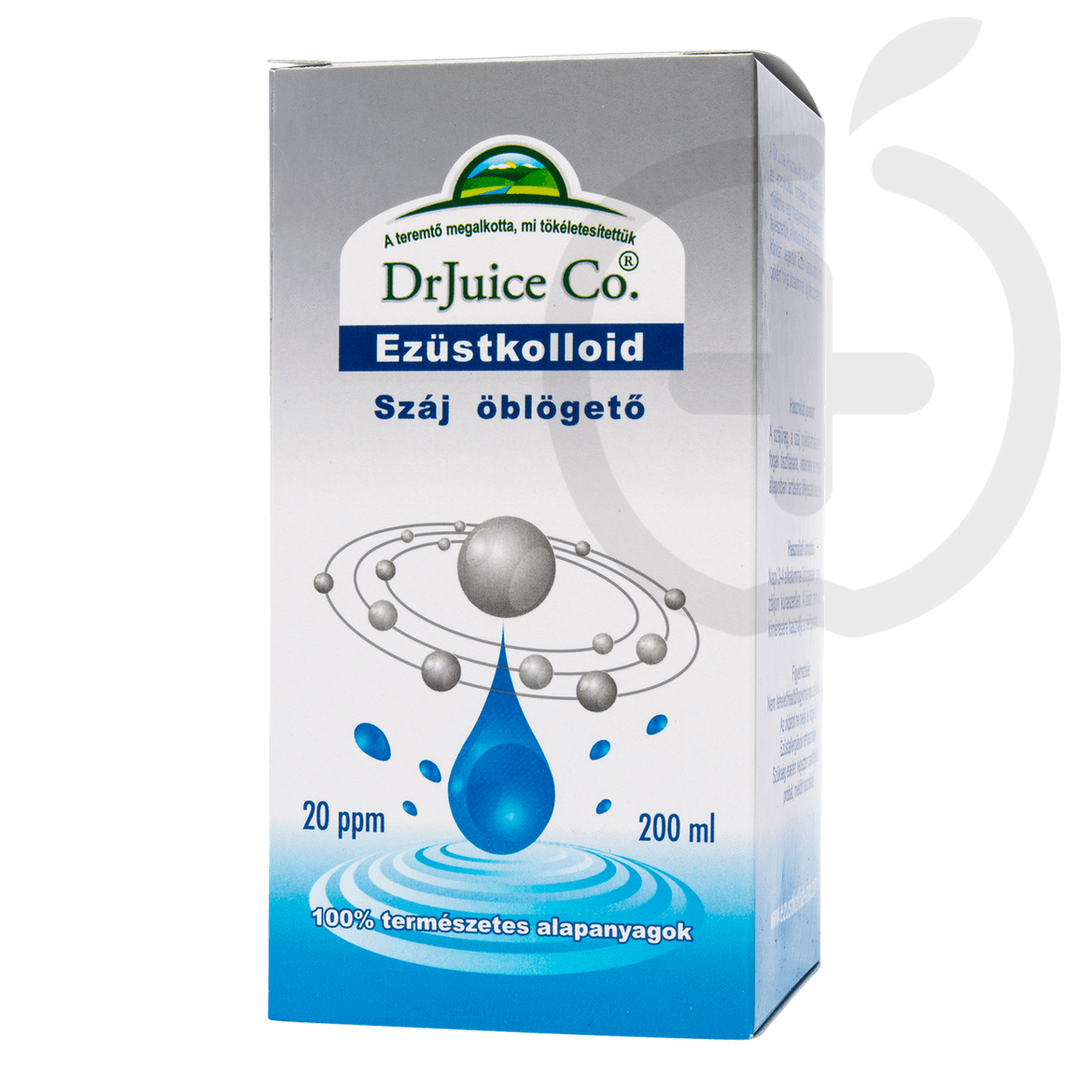 Dr. Juice Ezüstkolloid száj- és toroköblítő 200 ml