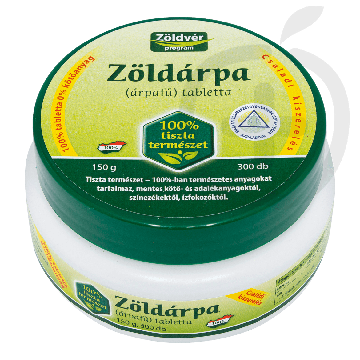 Zöldárpa 100% tabletta 300 db