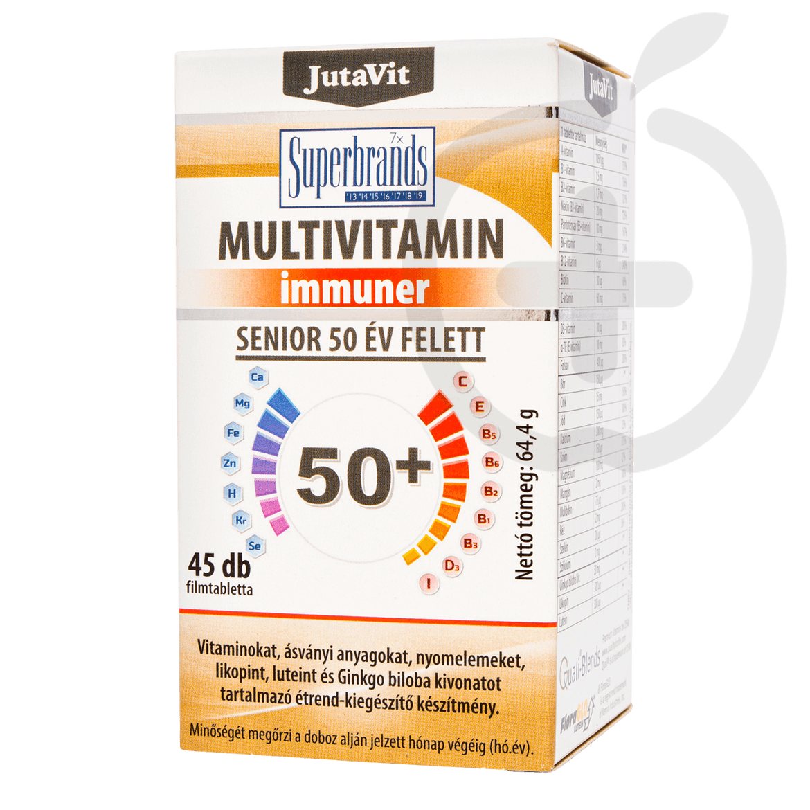 Jutavit multivitamin Senior 50+ tabletta
