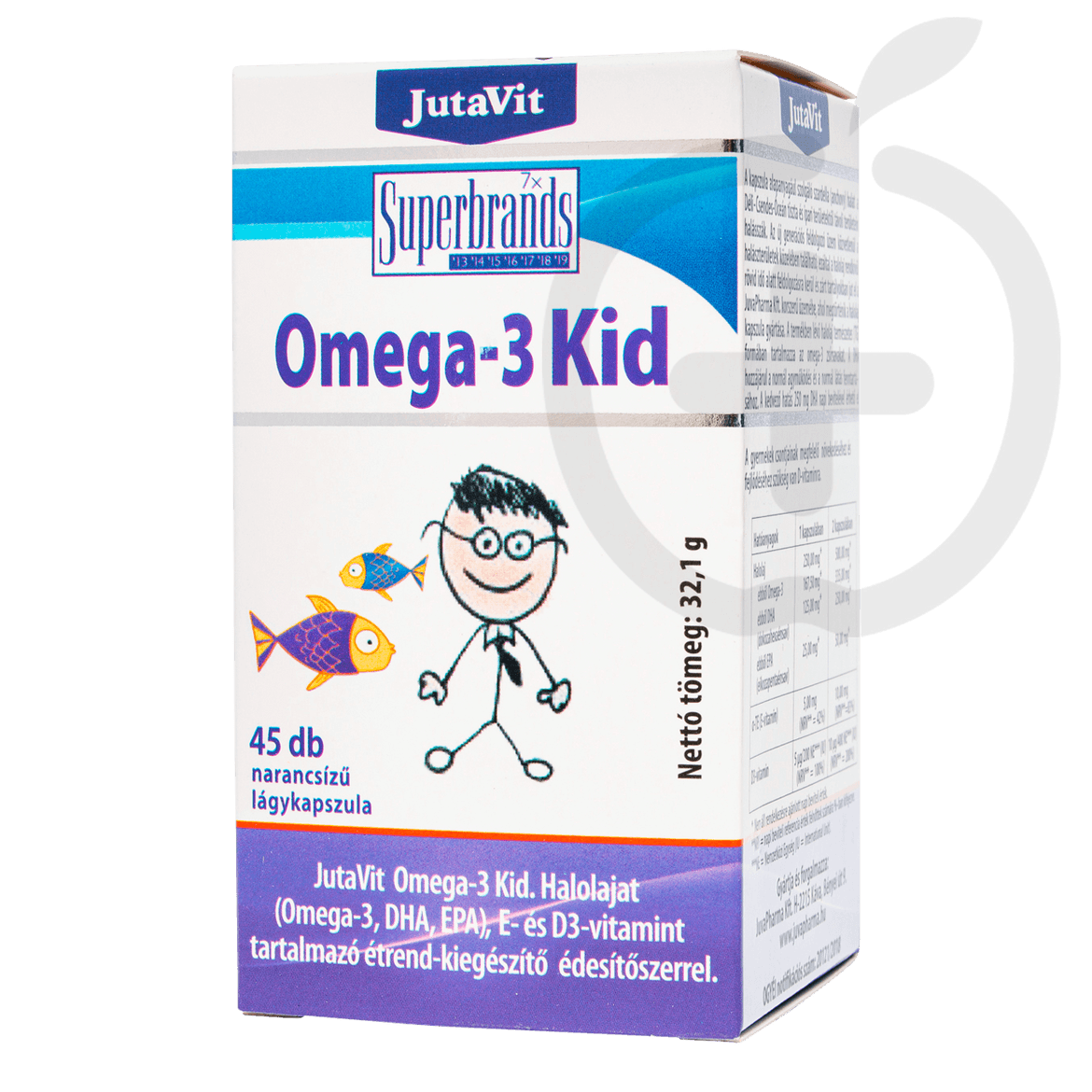 Jutavit Omega-3 Kid rágókapszula
