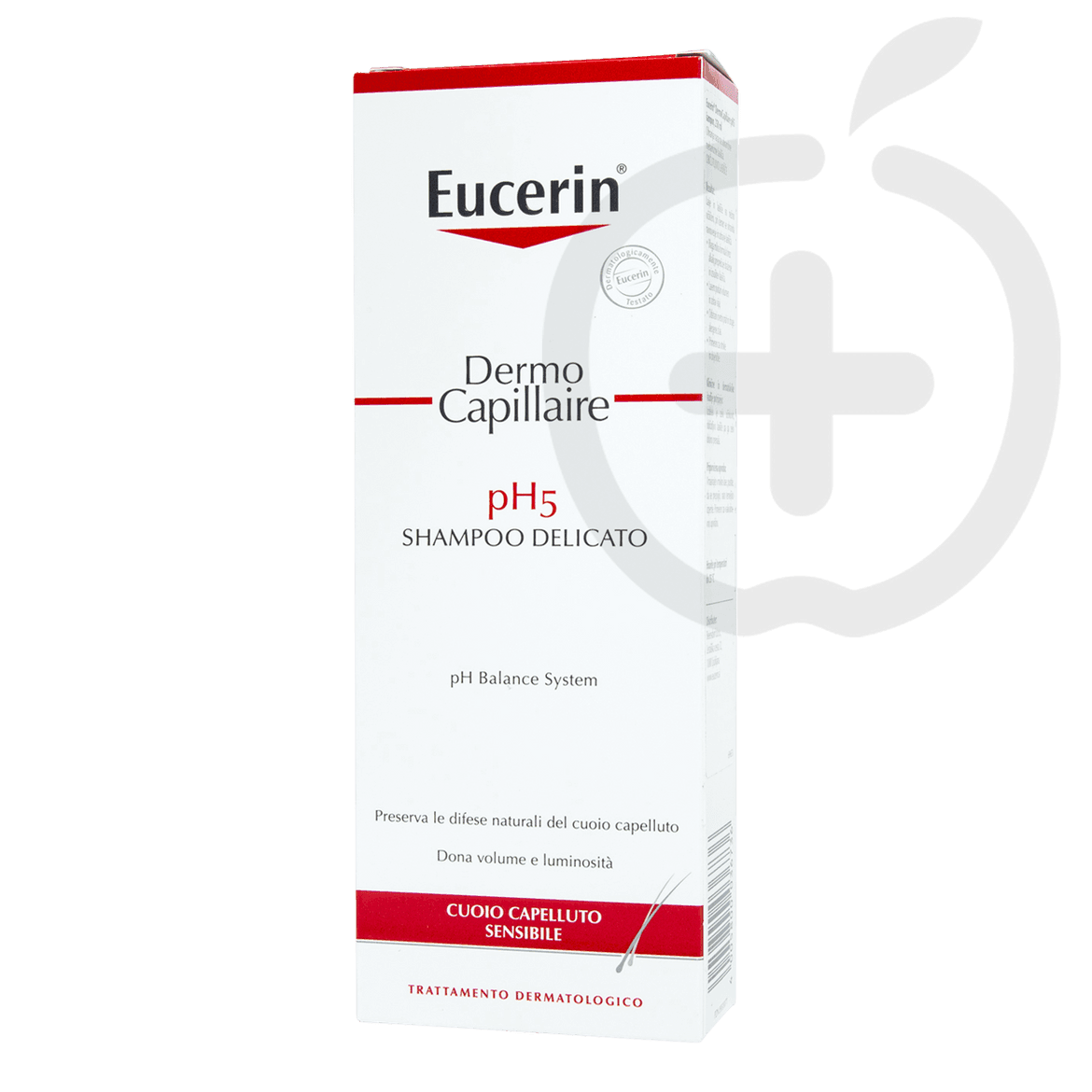 Eucerin Dermocapillaire kímélő sampon
