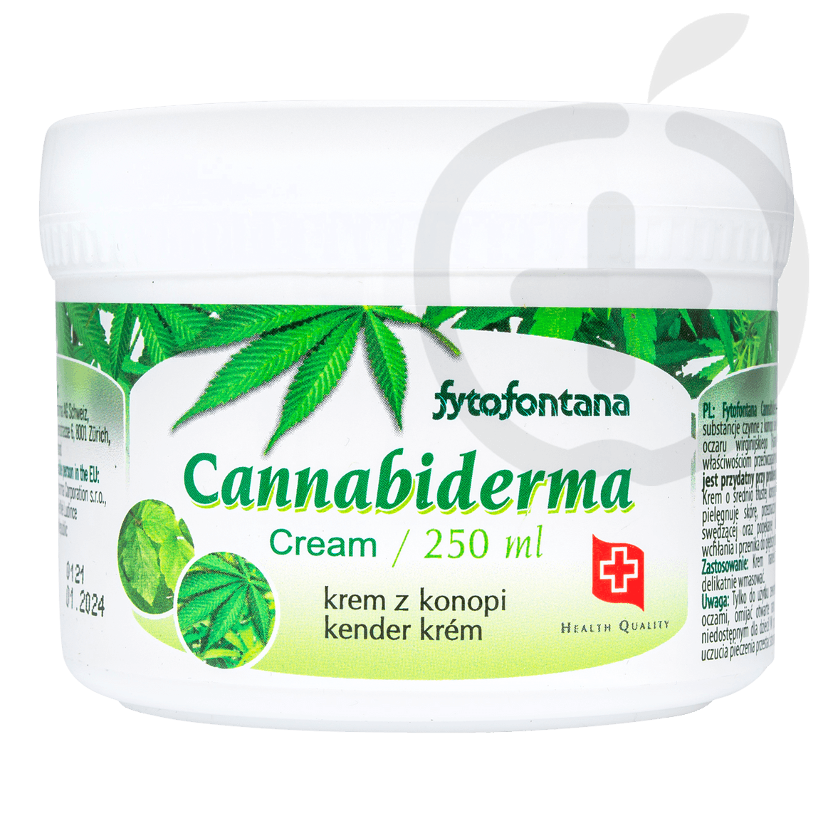 Fytofontana Cannabiderma krém 250 ml