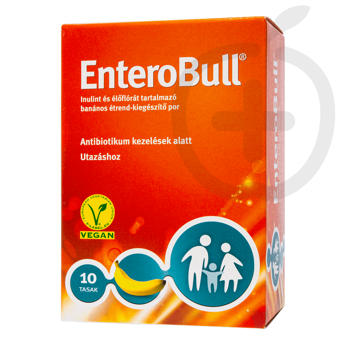 Enterobull inulint és élőflórát tartalmazó étrend-kiegészítő por