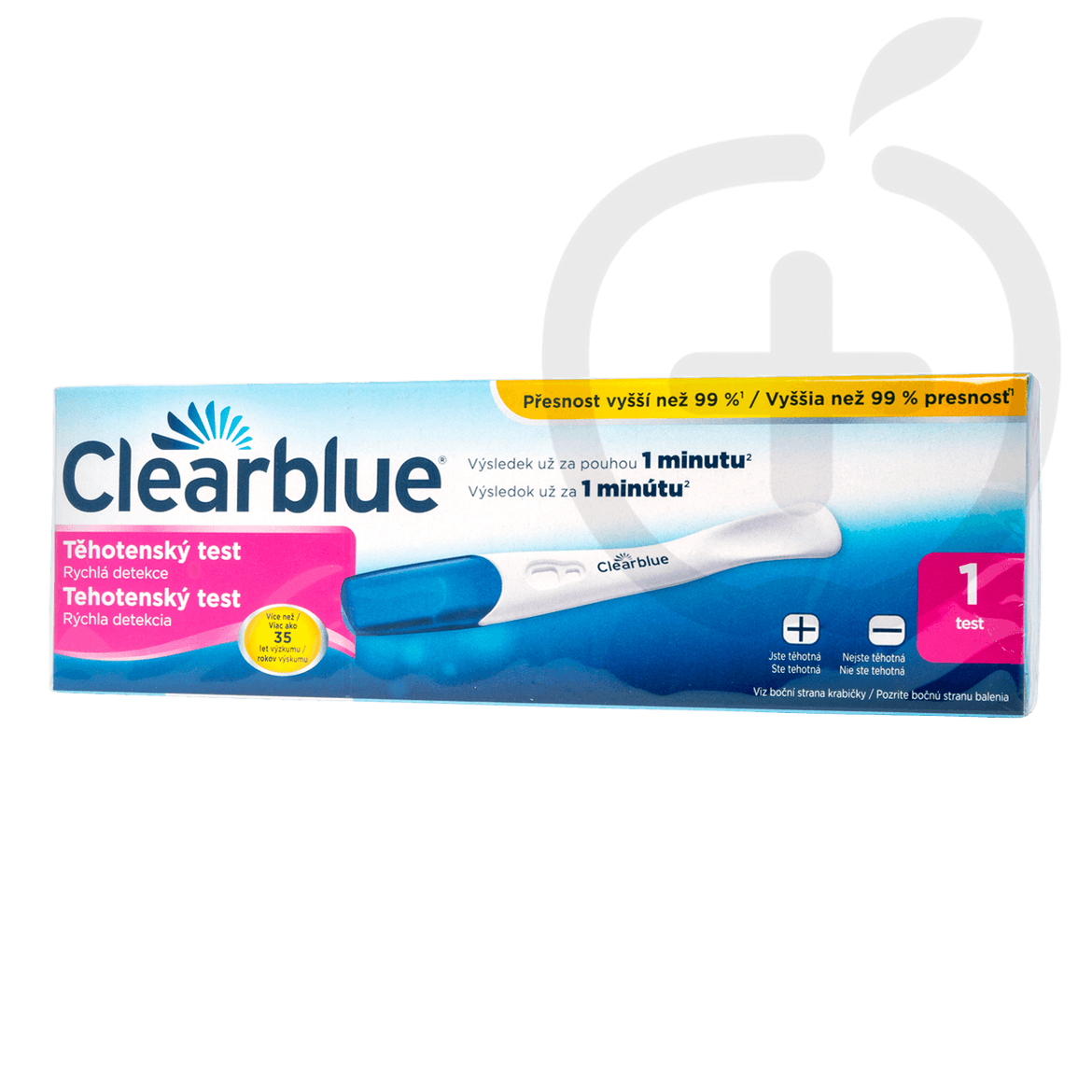 Clearblue Plus terhességi teszt gyors