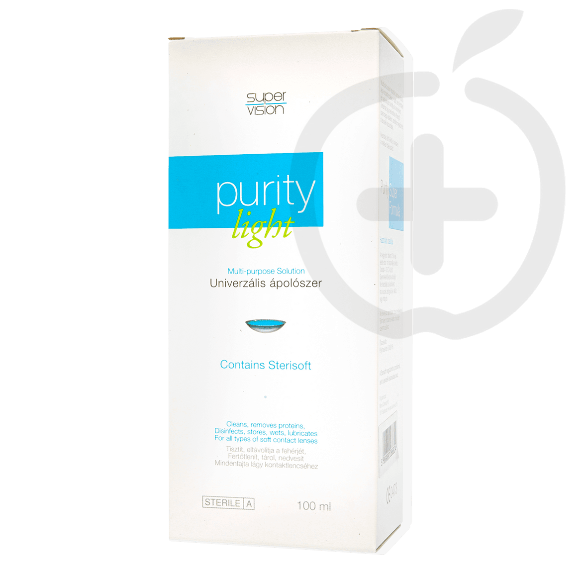 Sauflon Purity Light kontaktlencse ápoló folyadék 100 ml