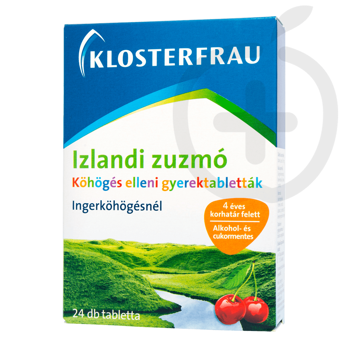 Klosterfrau Izlandi Zuzmó köhögés elleni tabletta gyermekeknek
