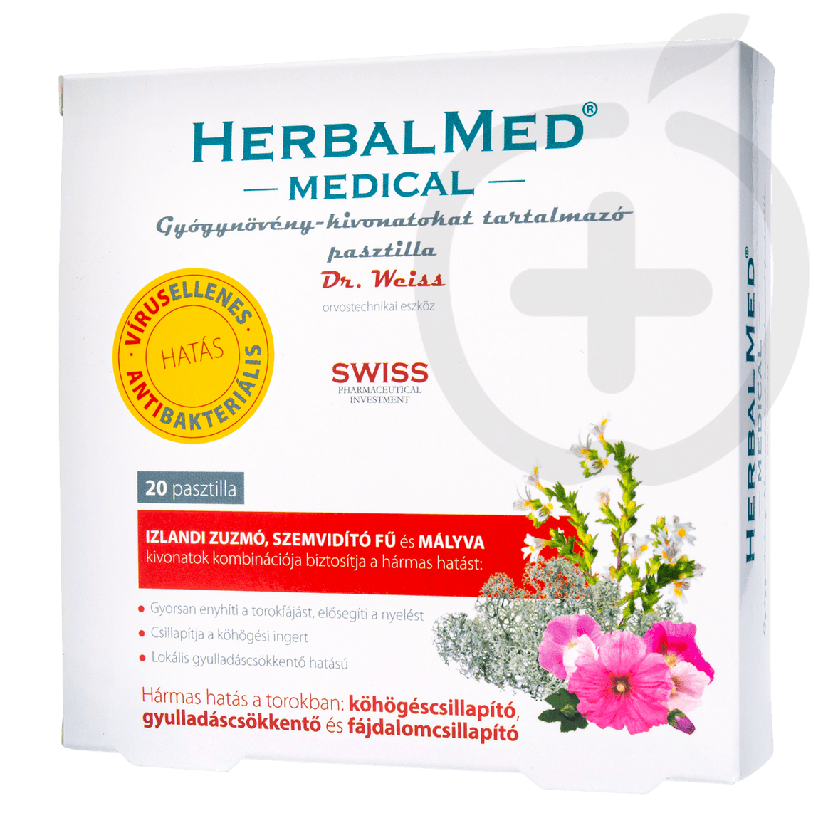 Herbalmed Medical gyógynövény pasztilla