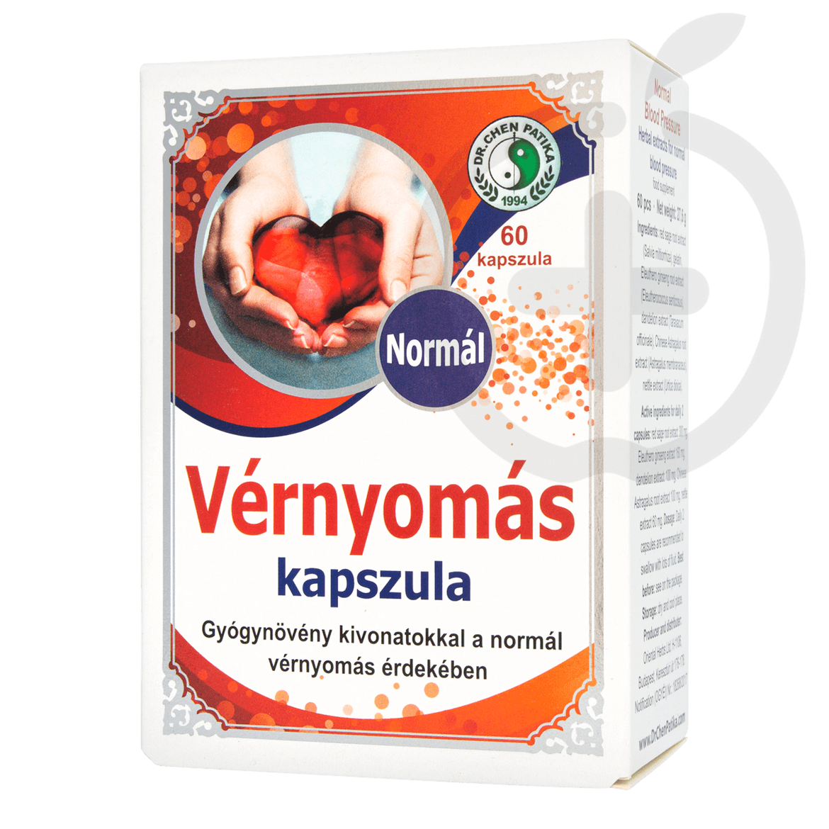 Dr. Chen Normál Vérnyomás kapszula 60 db