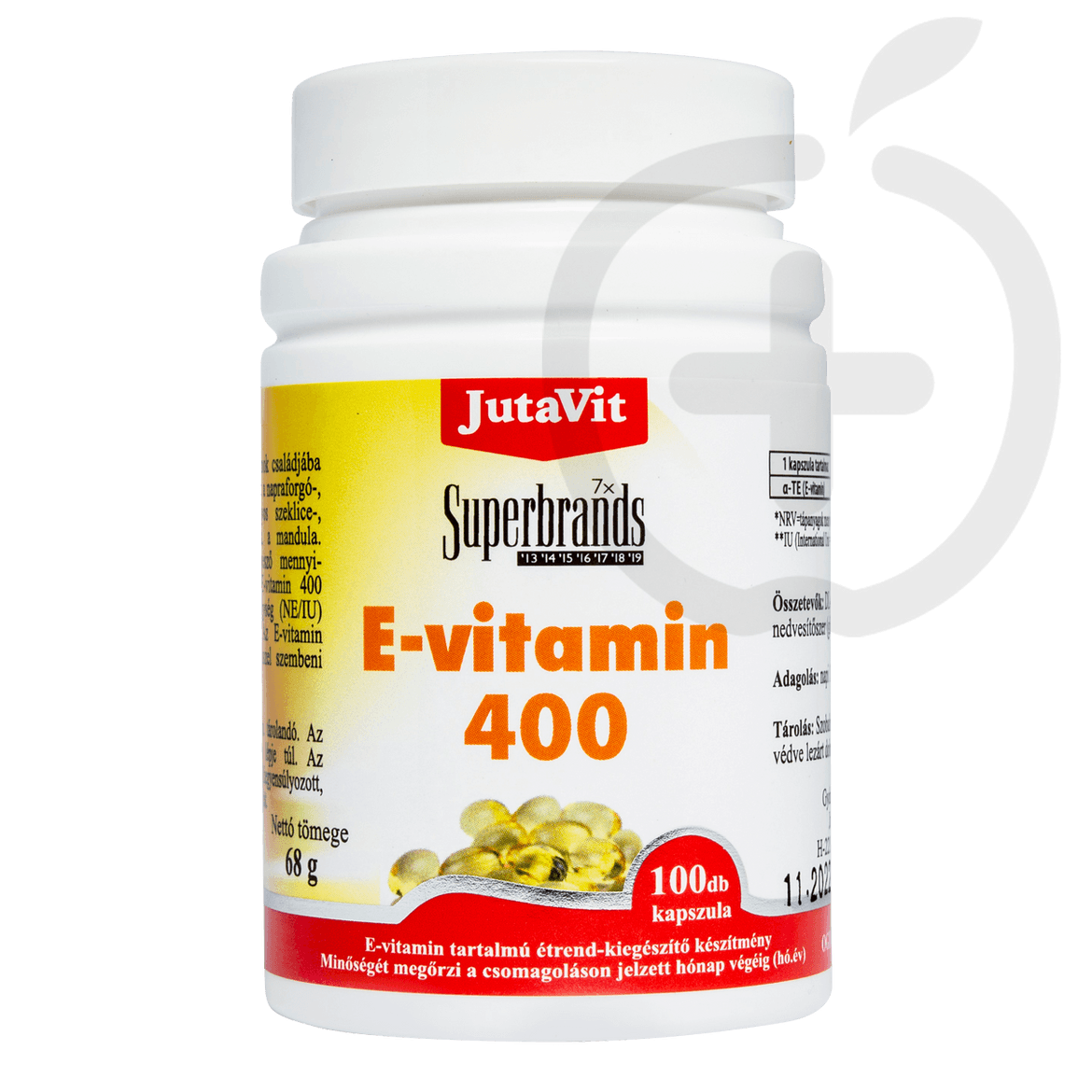 JutaVit E vitamin 400 kapszula