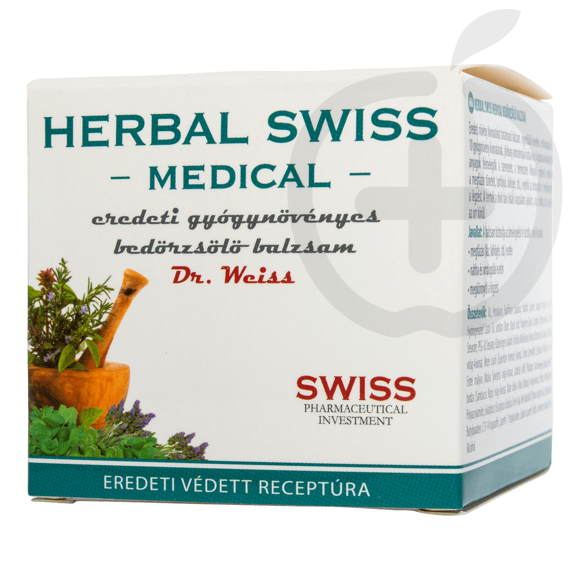 Herbal Swiss Medical eredeti gyógynövényes bedörzsölő balzsam