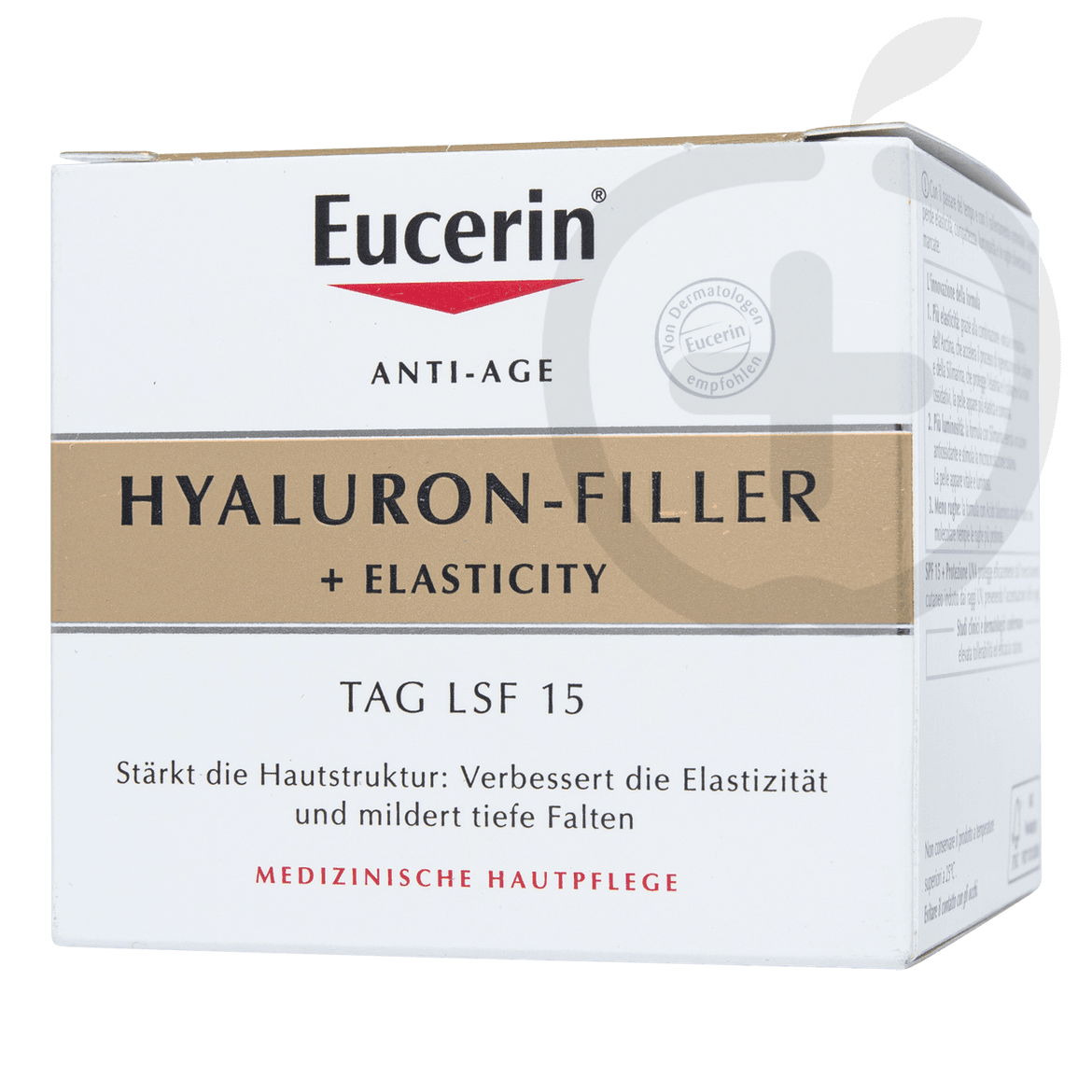 Eucerin Hyaluron-filler +Elasticity bőrtömörséget regeneráló nappali arckrém FF15