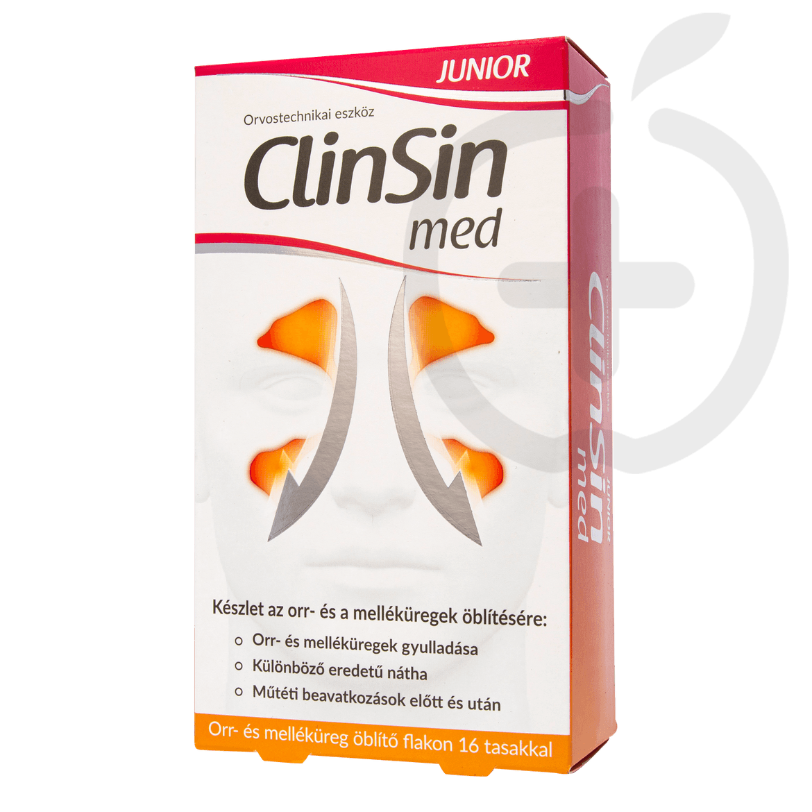 ClinSin Med Junior orr- és melléküreg öblítő készlet