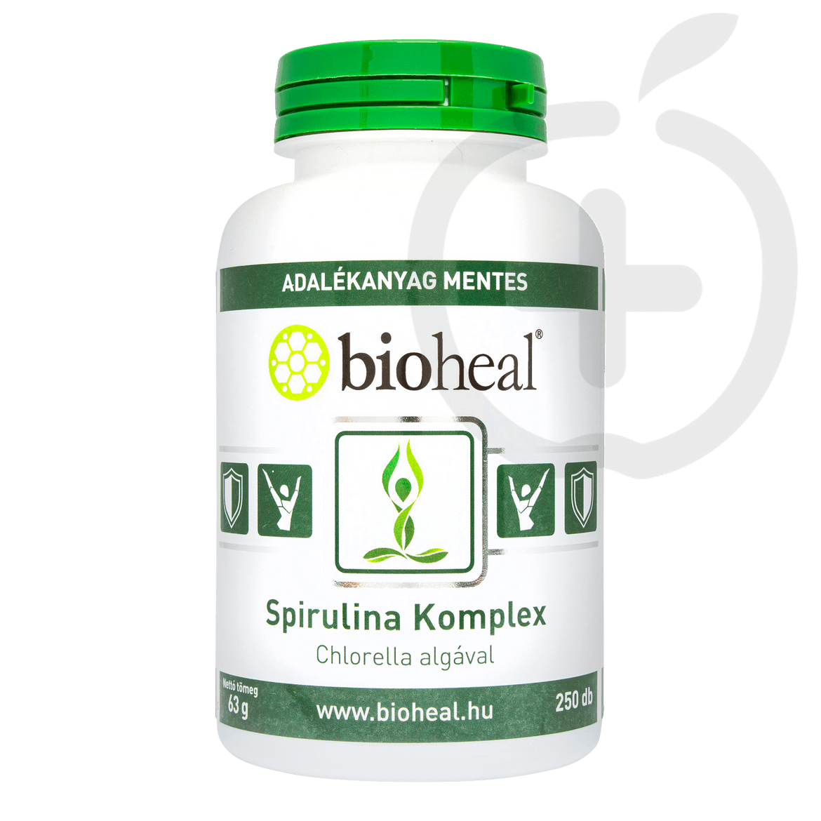 Bioheal Spirulina Komplex Chlorella algával tabletta 250 db