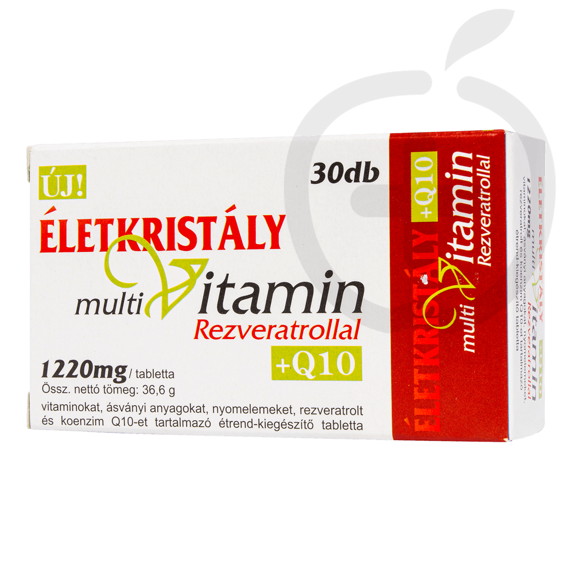 Életkristály Multivitamin Rezveratrol Q10 tabletta