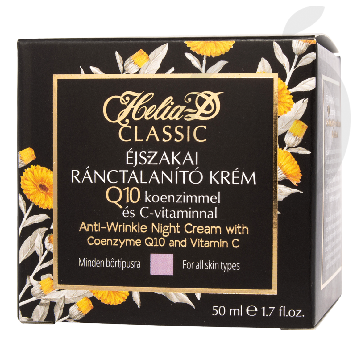 Helia-D Classic Q10 éjszakai ránctalanító krém