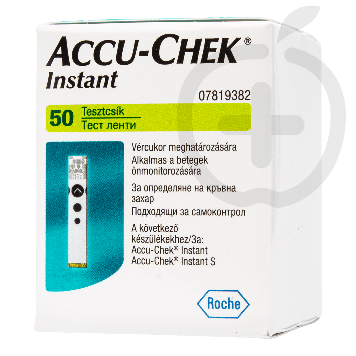 Accu-Chek Instant tesztcsík