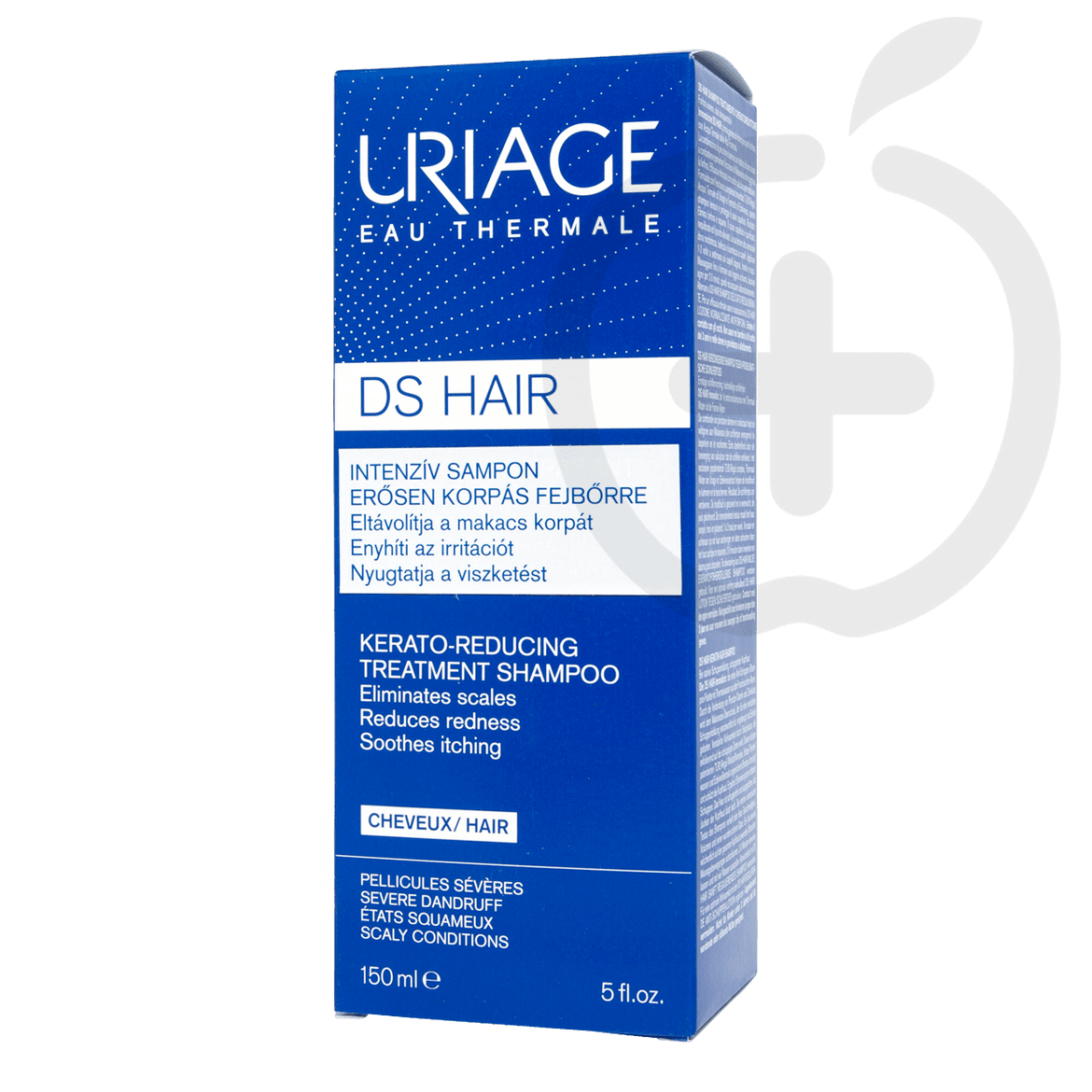 Uriage D.S. Hair sampon erősen korpás fejbőrre