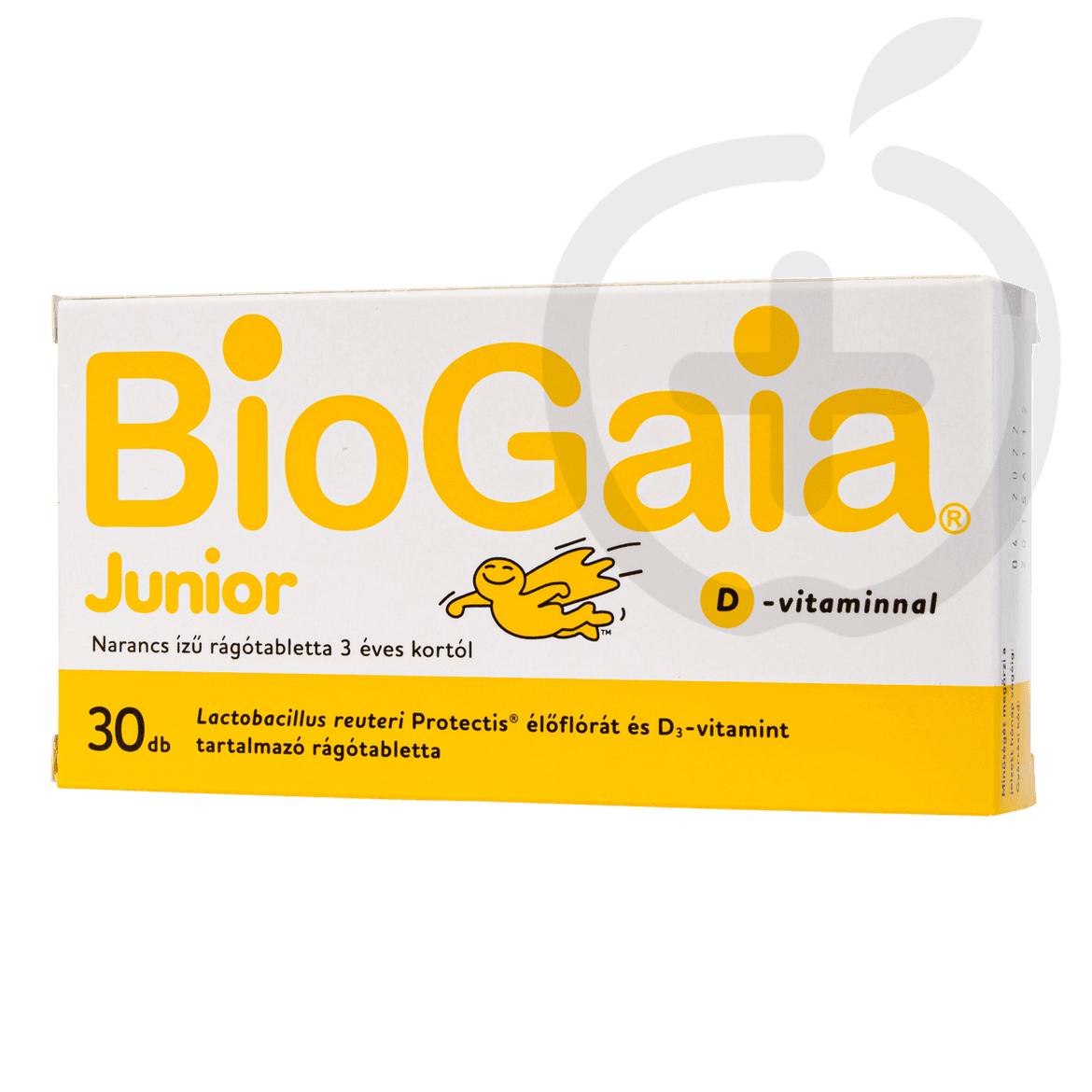 Biogaia Junior + D-vitamin étrend-kiegészítő rágótabletta