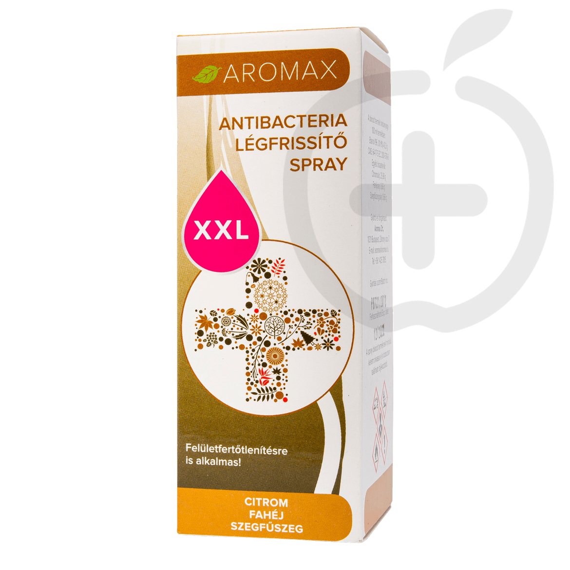 Aromax Antibacteria citrom+fahéj+szegfűszeg légfrissítő spray