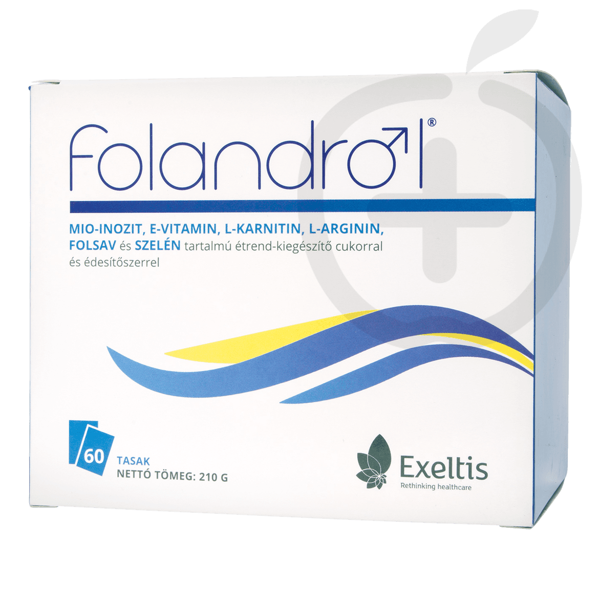 Folandrol folsav+szelén tartalmú étrend-kiegészítő por