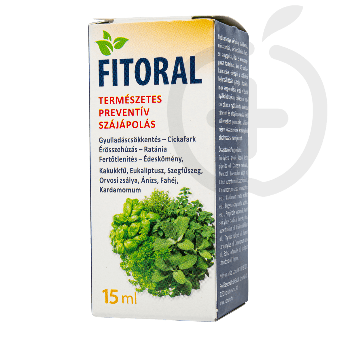 Fitoral Gyógynövényes szájvíz 15 ml