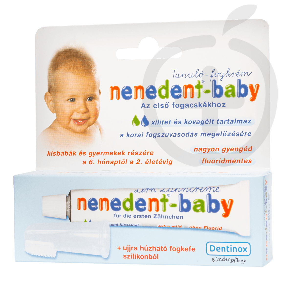 Nenedent-Baby Tanuló-fogkrém +fogkefe készlet
