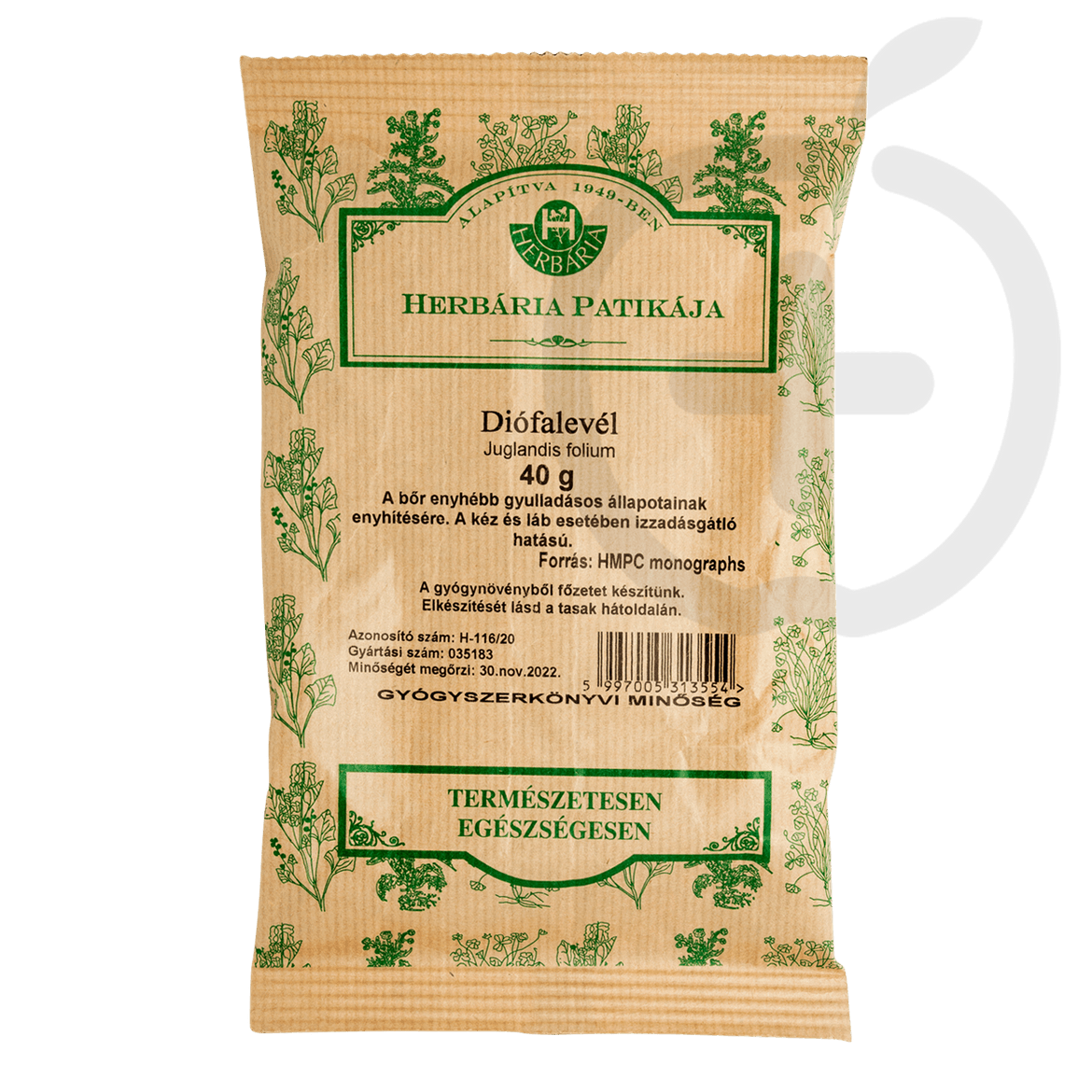 Herbária Diólevél tea