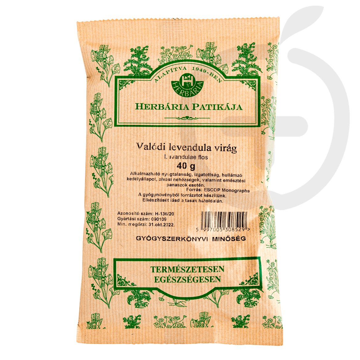 Herbária Levendulavirág tea