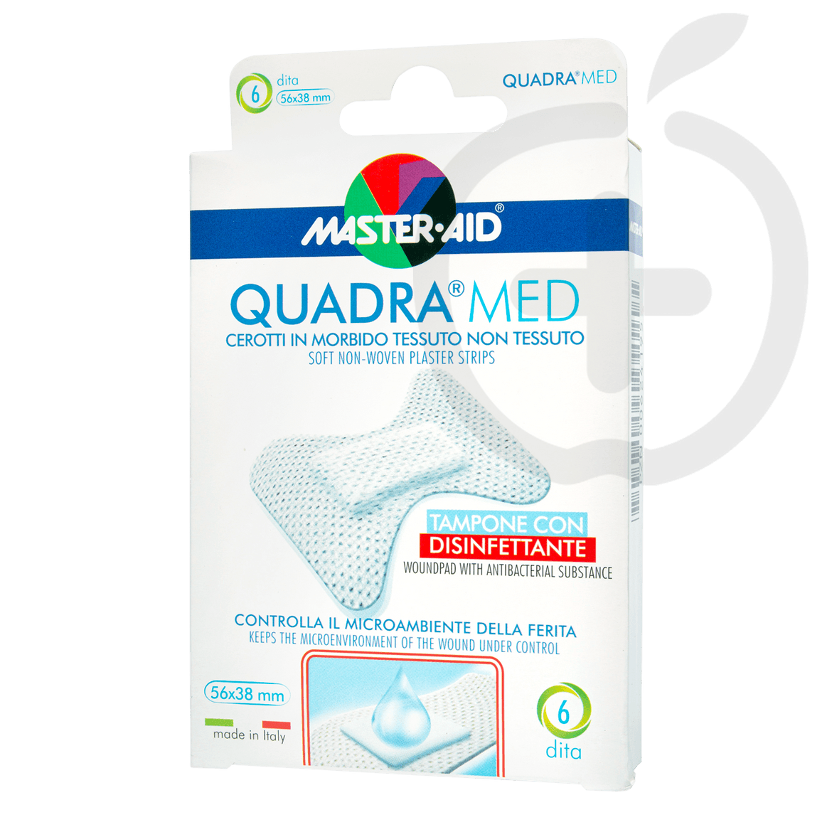 Master-Aid Quadramed sebtapasz ujjra