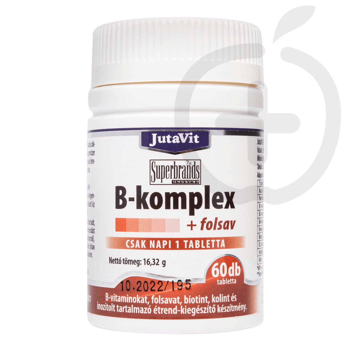 Jutavit B Komplex Folsav tabletta
