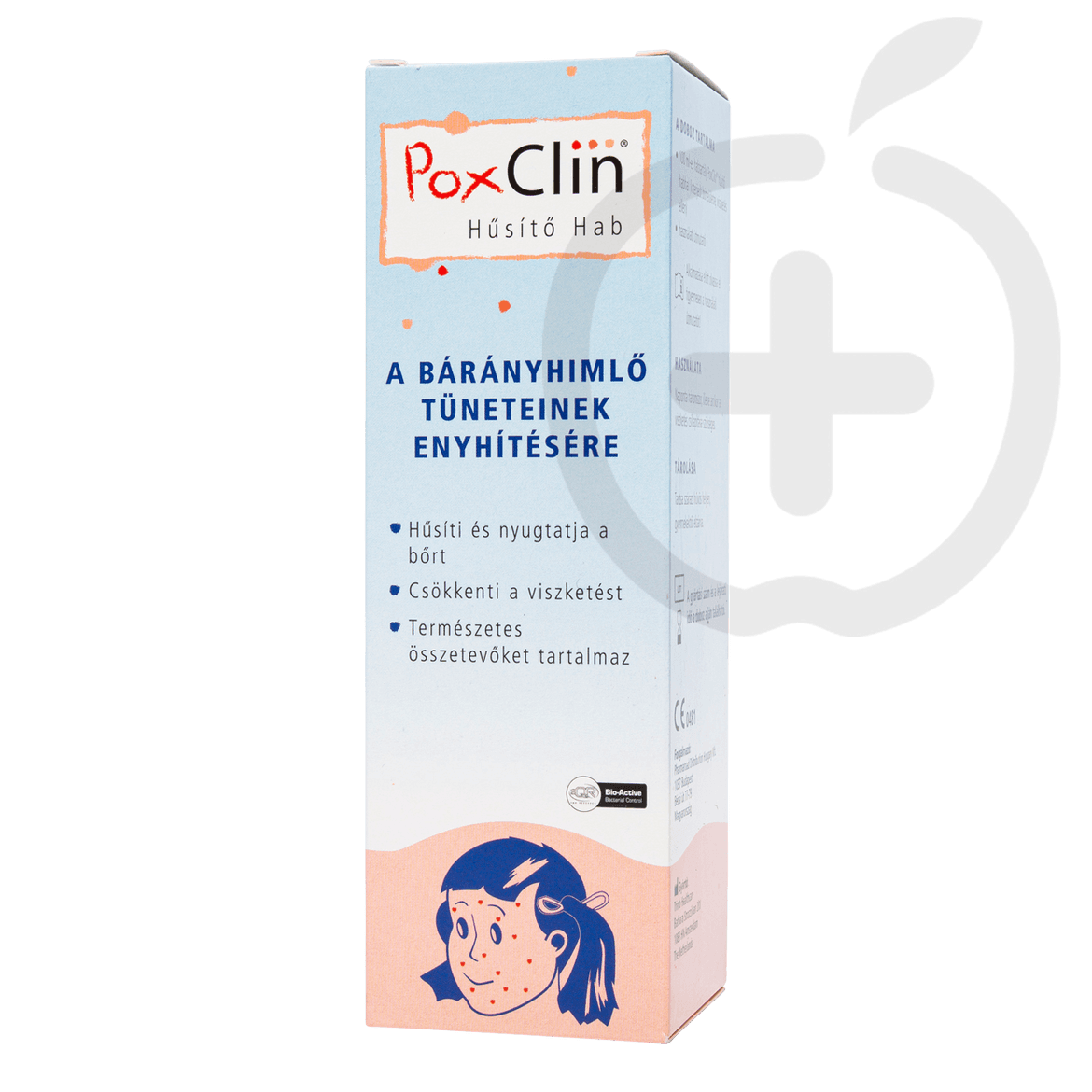 Poxclin hűsítő hab bárányhimlőre 100 ml