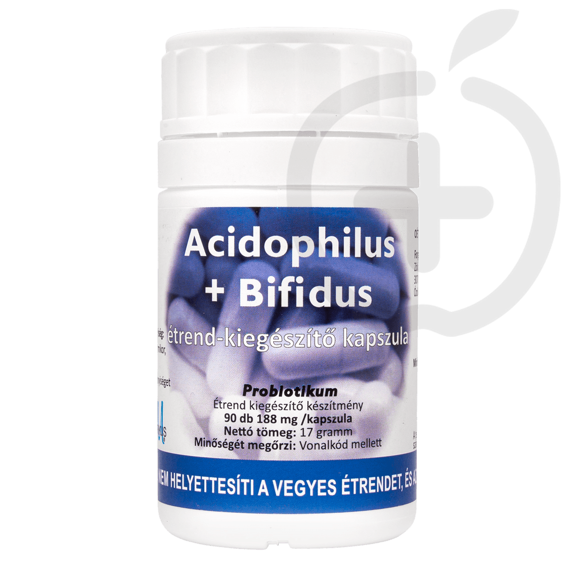 Acidophilus+Bifidus kapszula 90 db