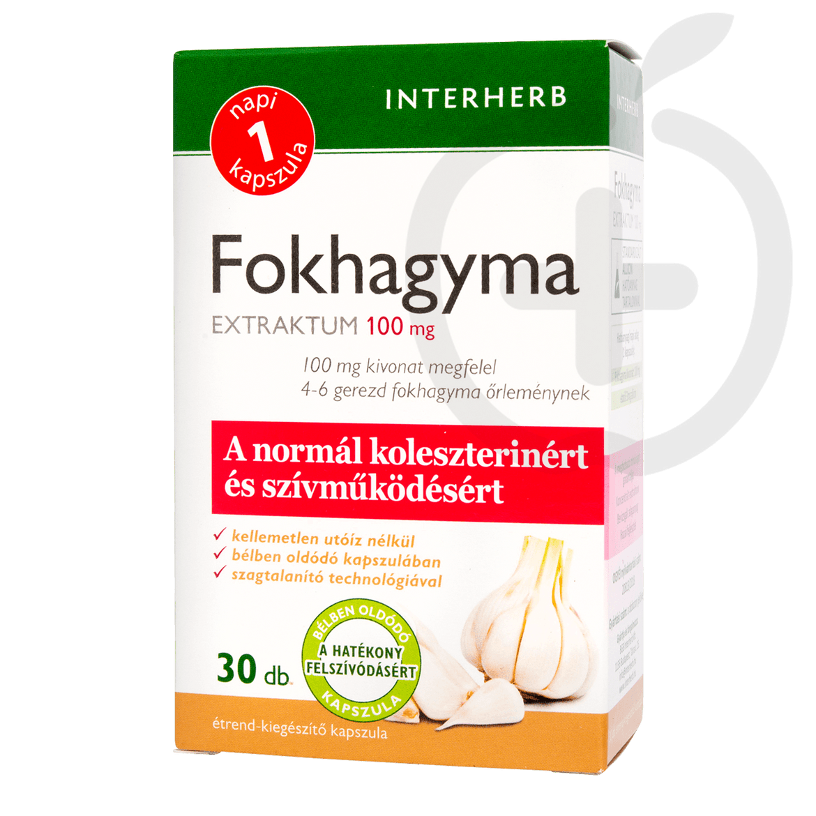 Interherb Napi 1 Fokhagyma Extraktum kapszula