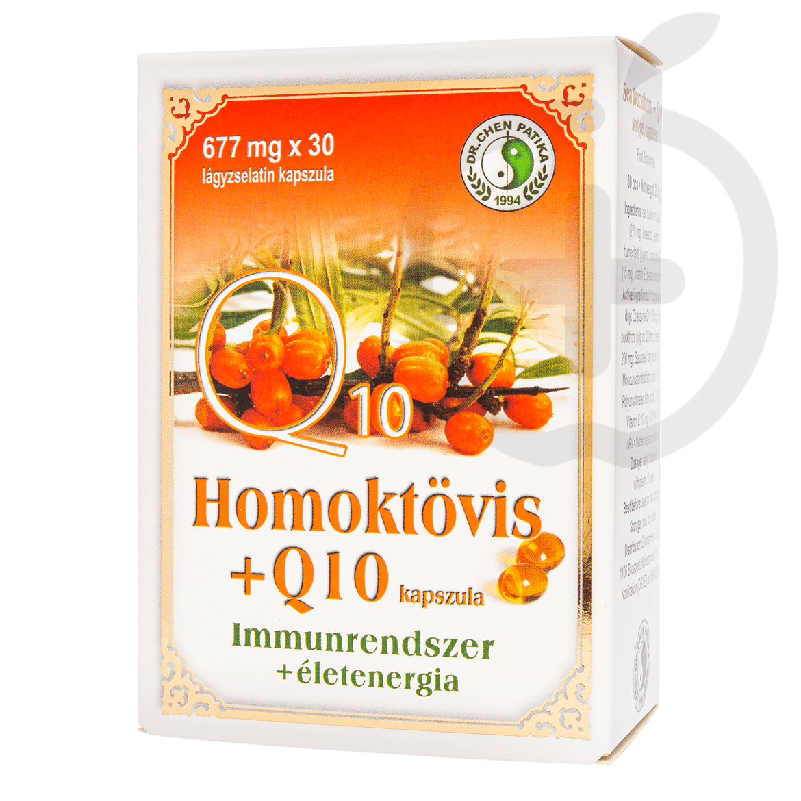 Dr. Chen Homoktövis +Q10 677 mg kapszula