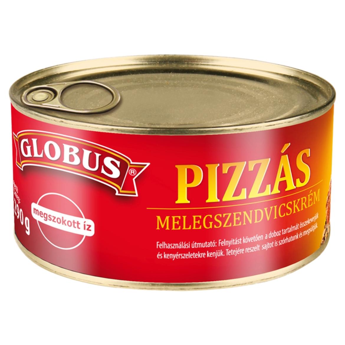 Globus pizzás melegszendvicskrém