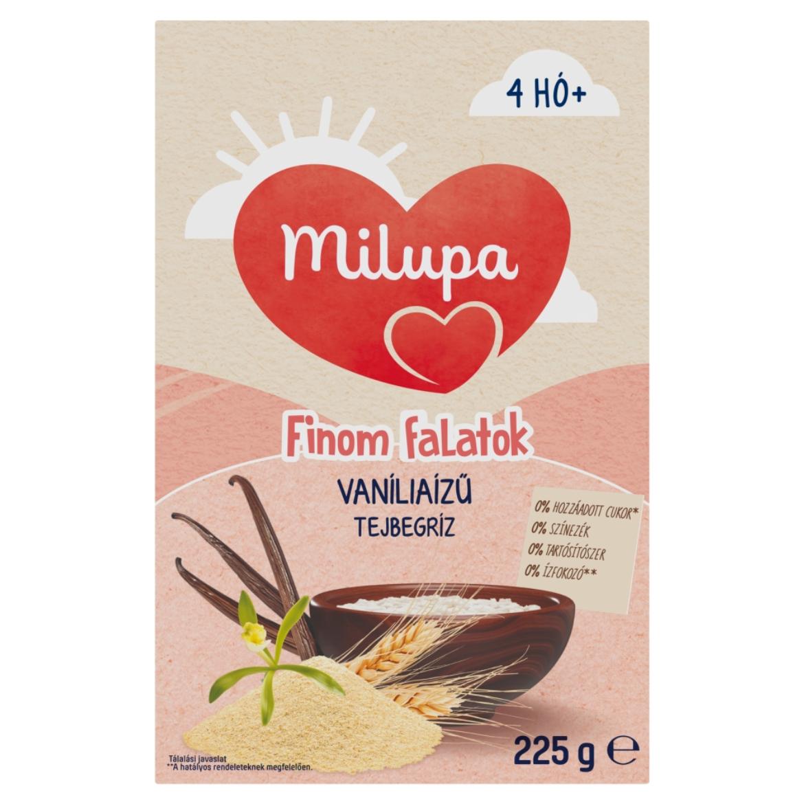 Milupa Finom falatok tejbegríz vaníliaízű 4 hónapos kortól
