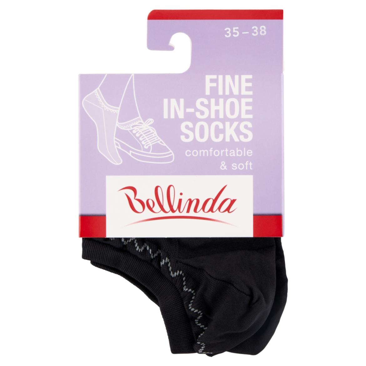 Bellinda Fine In-Shoe Fekete 35-38 Női Zokni