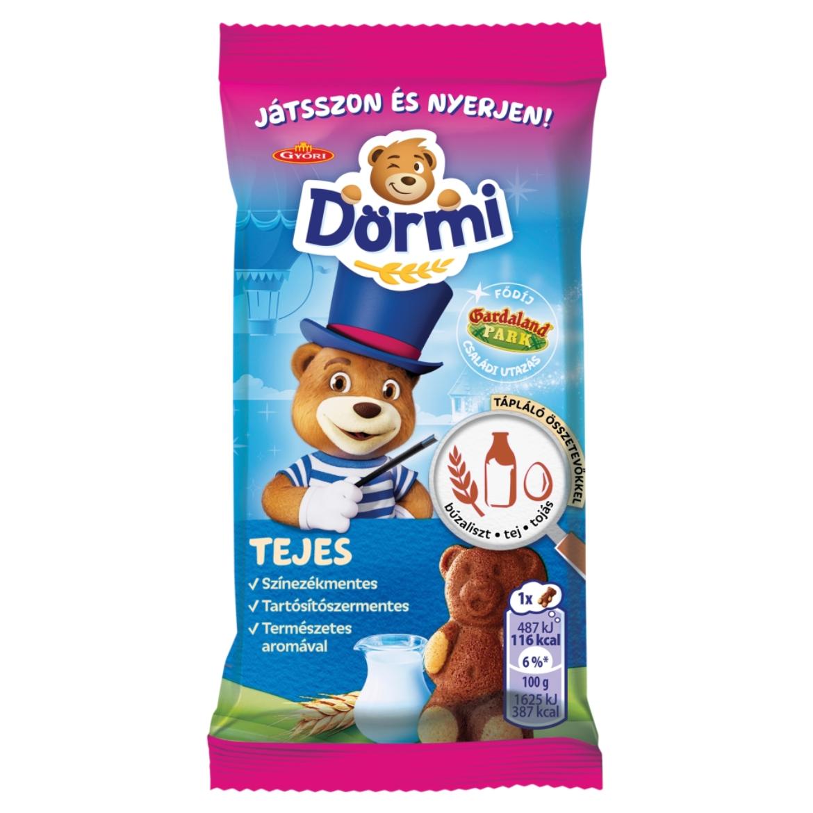 Dörmi tejes krémmel töltött puha piskóta