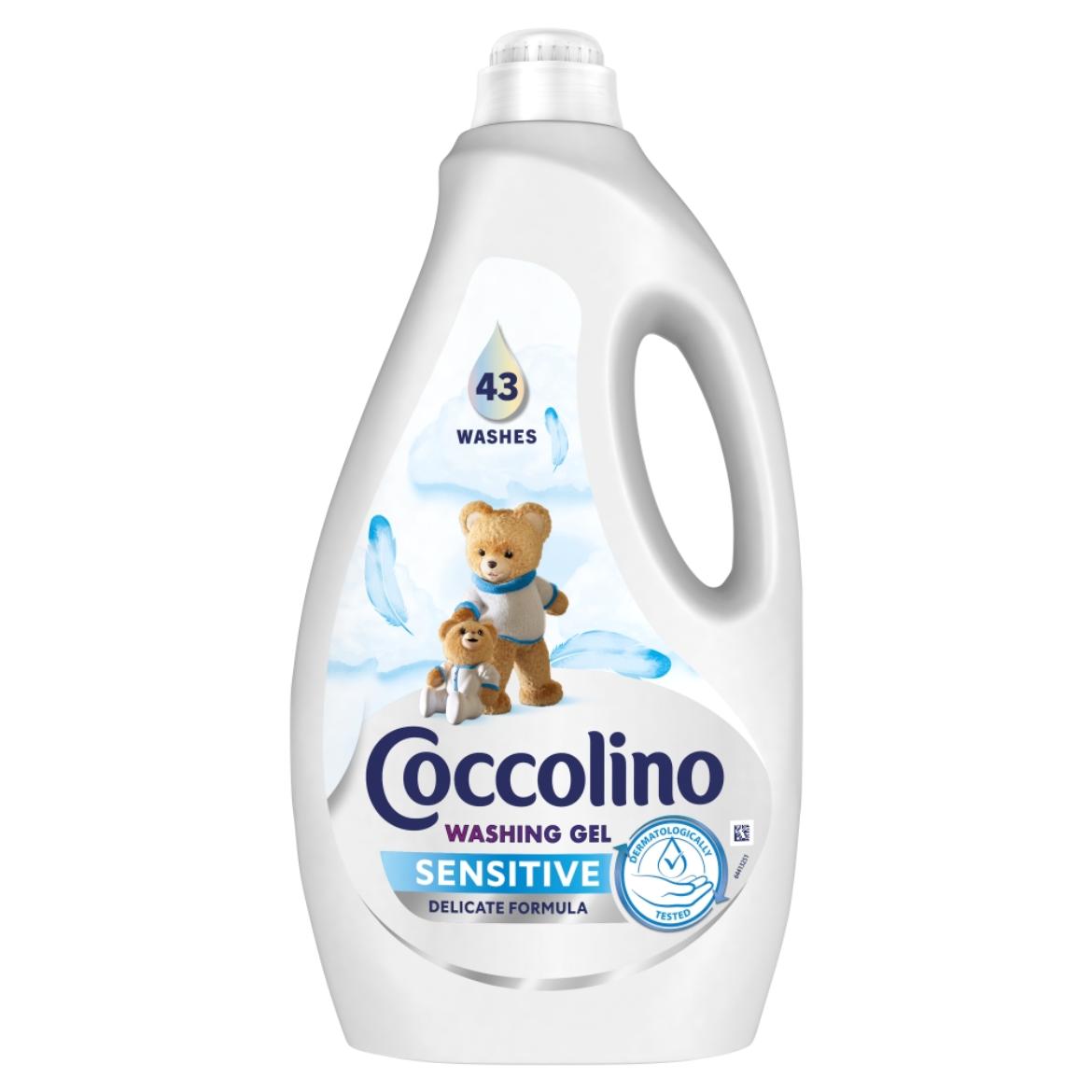 Coccolino Care Sensitive mosógél 43 mosás