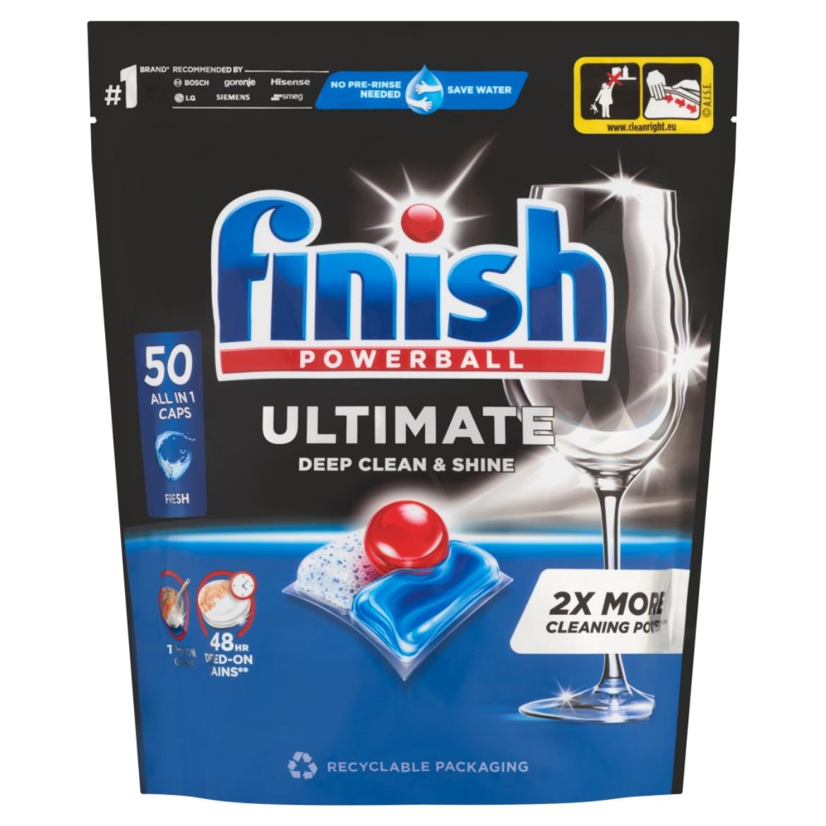 Finish Powerball Ultimate All in 1 Regular mosogatógép kapszula 50 db
