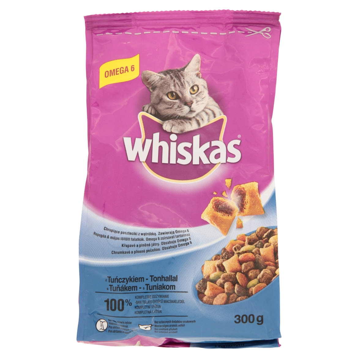 Whiskas teljes értékű állateledel felnőtt macskák számára tonhallal