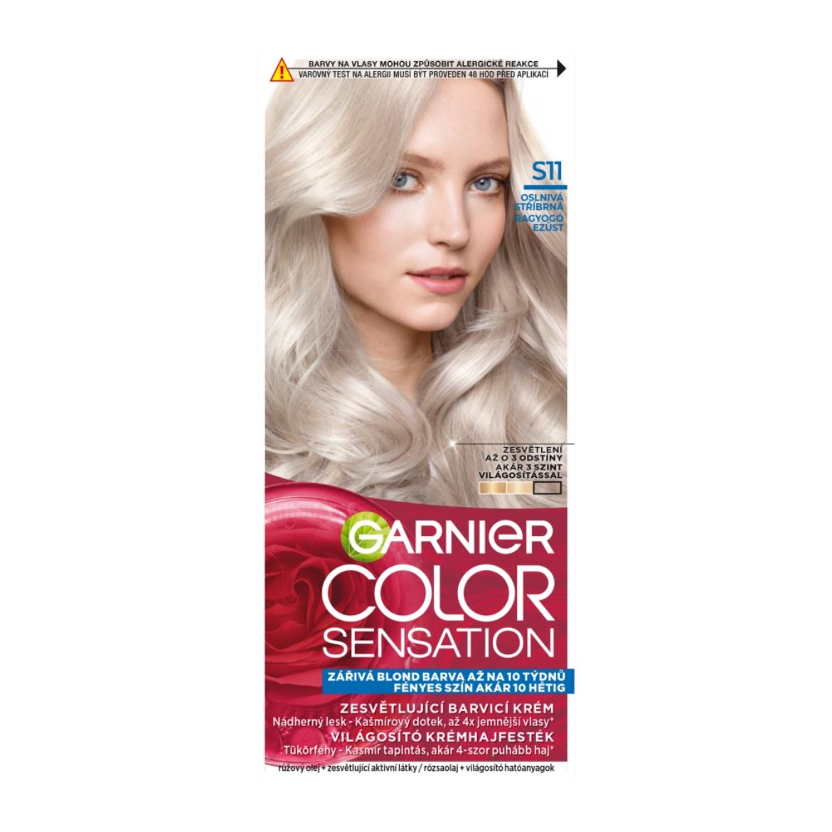 Garnier Color Sensation Tartós hajfesték S1Ragyogó vörös