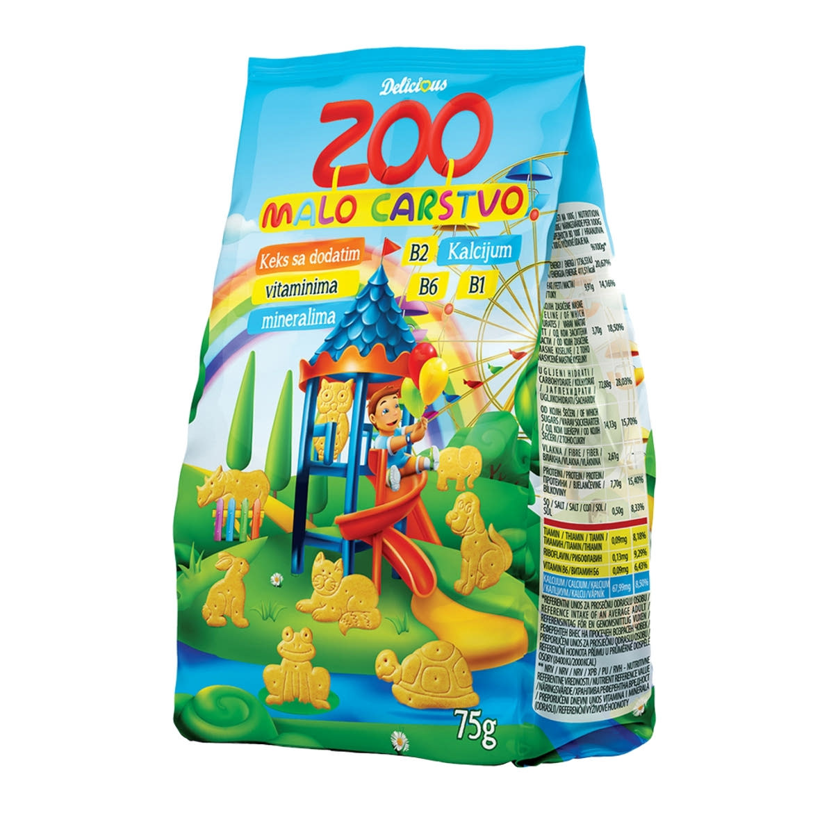 ZOO állatfigurás keksz vitaminokkal